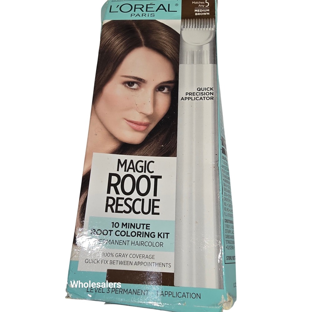 L'Oreal Paris Magic Root Rescue 10 Minute Root Coloring Kit 5 Medium Brown